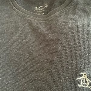 Penguin long sleeve cotton pullover shirt